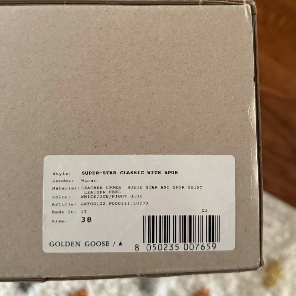 Golden Goose Superstar Classic Women’s sneakers, size 38 - Picture 5 of 5